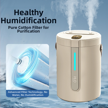 Párásító hálószobába, kis asztali párásító, háztartási, nagy permetezésű, nagy kapacitású, csendes hálószobai légpárásító