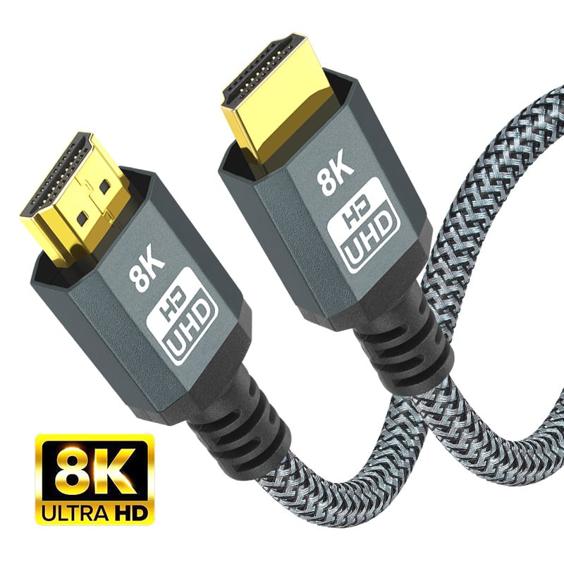 8K60Hz hd линия hdmi2.1 линия за данни PS5 оплетен чист меден hdmi кабел за компютър/телевизор