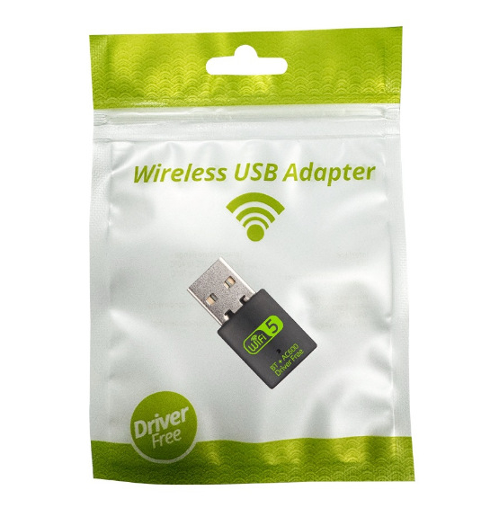 Placă de rețea wireless Bluetooth RTL8821CU, cu frecvență duală, fără drivere, 600 m, placă de rețea wireless Bluetooth WiFi 2 într-unul, fără drivere