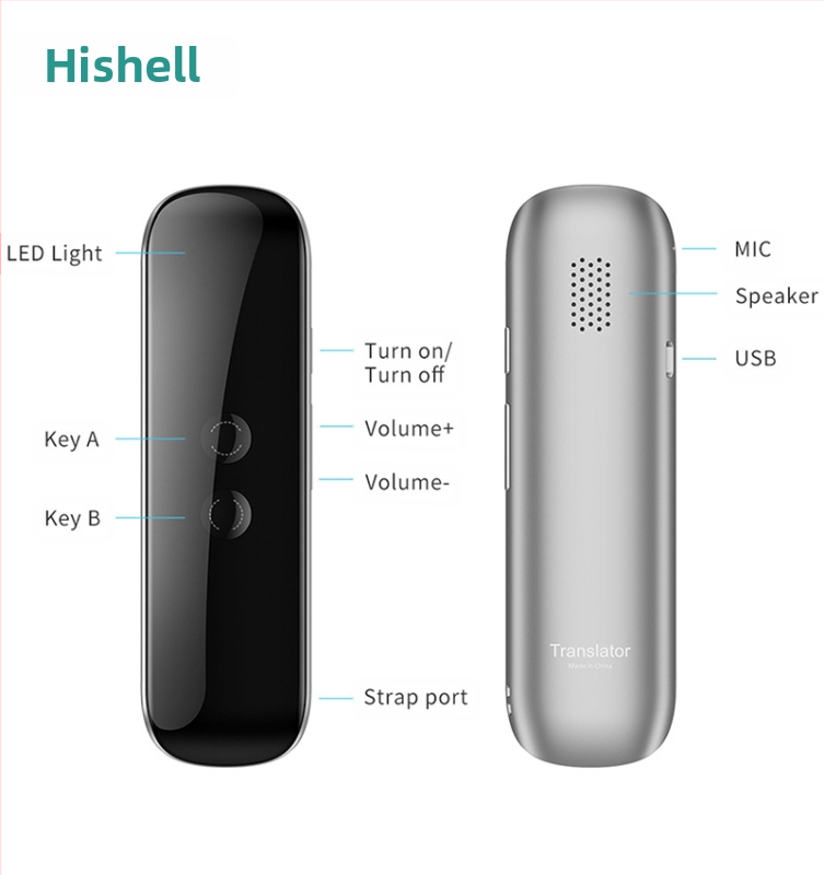 Трансгранична интелигентна машина за превод на езици G5, бизнес обучение, писалка за превод с Bluetooth, преносима стикер за запис на глас и снимки