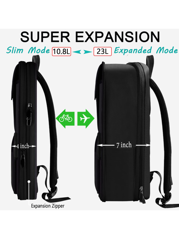 15-16 hüvelykes férfi prémium üzleti számítógépes táska, nagy kapacitású utazóhátizsák, diákiskolatáska