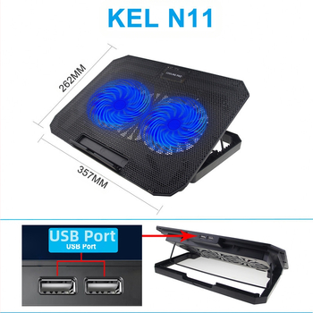 Tarpvalstybinis specialus nešiojamojo kompiuterio radiatorius 14 colių nešiojamojo kompiuterio aušinimo pagrindas dvigubas ventiliatoriaus laikiklis pakėlimui ir aukščio reguliavimui