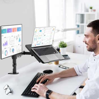 Monitori aluse arvutiklambri klamber lauaalus arvutialus