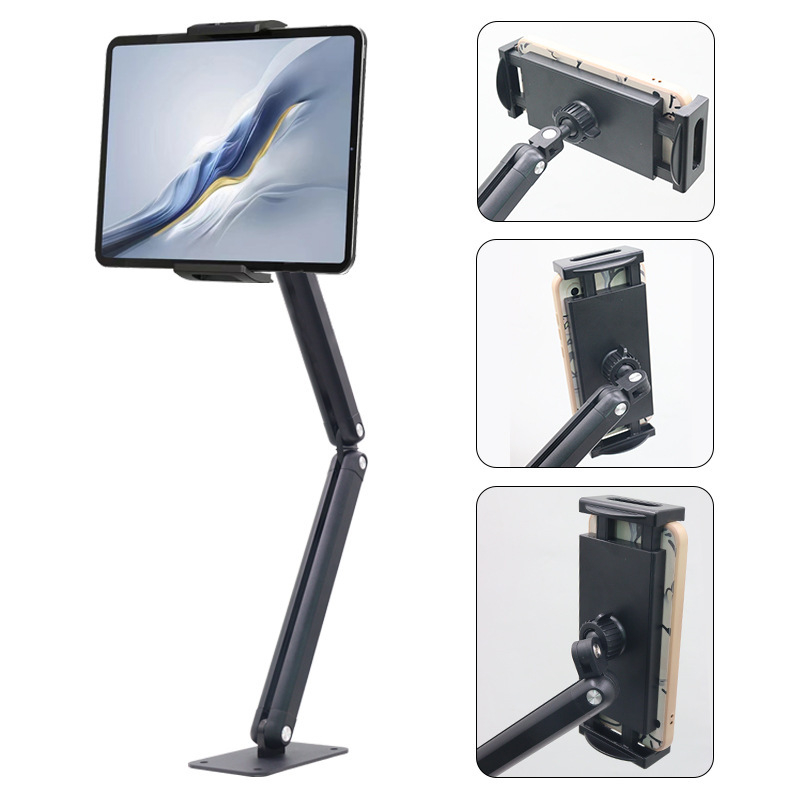 Gamyklinis didmeninis tarpvalstybinis sprogimo planšetinio kompiuterio stovas metalinis darbalaukio kilimėlis, tiesioginis mobiliojo telefono stovas