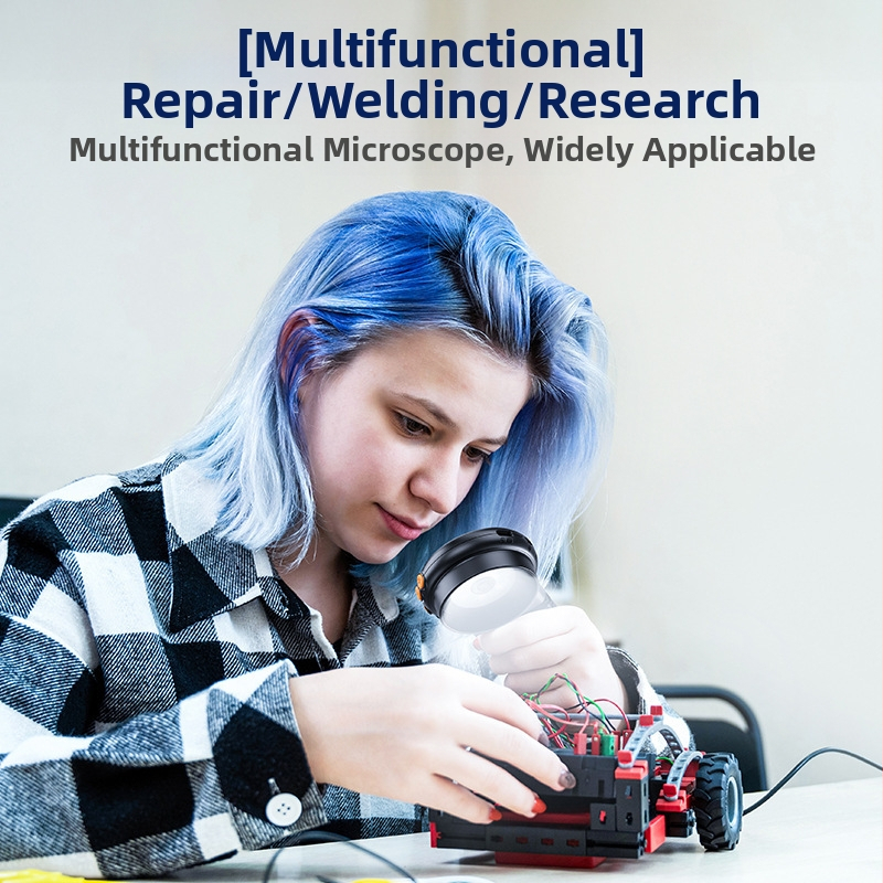 379 промишлено оборудване за инспекция с лупа 2 инча 500X функция за автоматично фокусиране може да прави снимки и видео сгъване