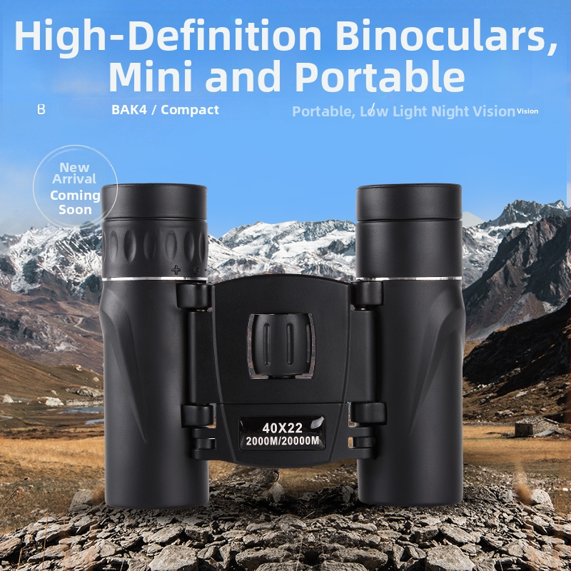 Tehase hulgimüügi piiriülesed plahvatused HD välistingimustes kasutatavad binoklid, kaasaskantavad 40X22 väliskaubandusprillid mobiiltelefoniga