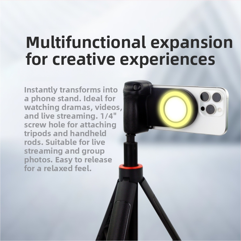 Трансгранична добавка за снимки на живо, магнитна абсорбция, анти-трептяща фото асистентска светлина, селфи светлина за мобилен телефон, селфи светлина