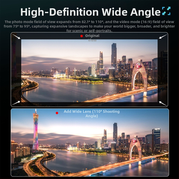 Startrc Dji Mini 4Pro drona platleņķa filtrs Dji drona stabilizatora filtra piederumi