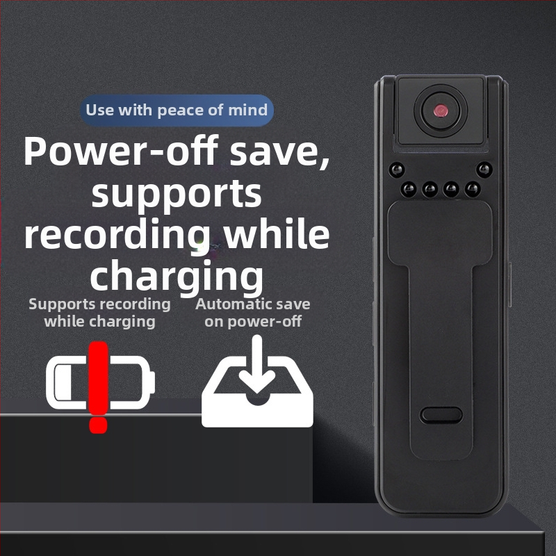 HD цифрова видеокамера, записваща писалка тип „щипка“ със задна камера, DV видеозапис, спортен видеорекордер