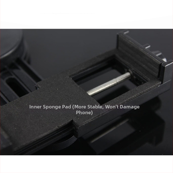 Astronoomilise teleskoobi mobiiltelefoni adapterklamber universaalne mobiiltelefoni kronstein teleskoobi mobiiltelefoni klamber sissetõmmatav uuendusversioon