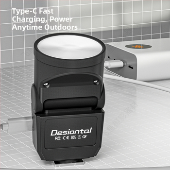 Rūpīgi atlasīta retro mini zibspuldzes bezspoguļkamera, ārējais apgaismojums, karstās pieslēgvietas pieslēgvieta, pārnēsājama fotografēšanas aizpildījuma gaisma.