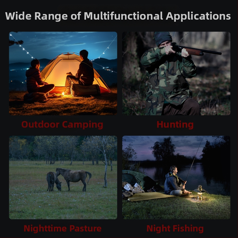 2025 Нова 329 Единична мрежа 2-инчова 10X Ultra HD Дневна и нощна фото и видео външна инфрачервена нощна визия