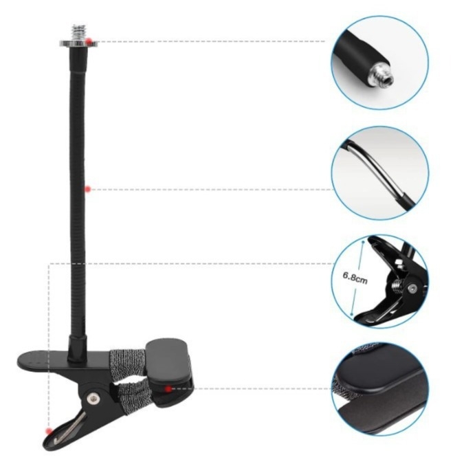 EufyCam2C/2CPro/3/3C naelavaba painduv kronstein EufyCam1/2/3 jõuklambriga kapseldatud kronstein
