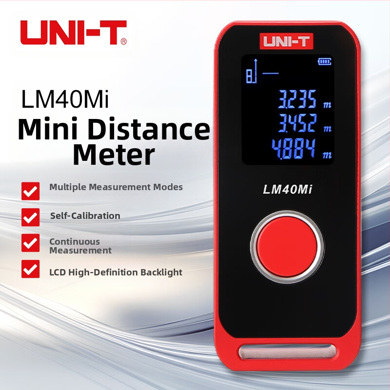 Ulid LM40BM/Mi lāzera tālmērs ar Bluetooth LM40s/60s/120s digitālais displejs elektroniskais lineāls mērīšanai telpā