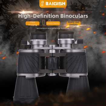 Beigoss teleskoop kahetooniline 10X50CR topelttoruga suure võimsusega HD kontsertreisidele, õues kasutamiseks hämaras öiseks nägemiseks