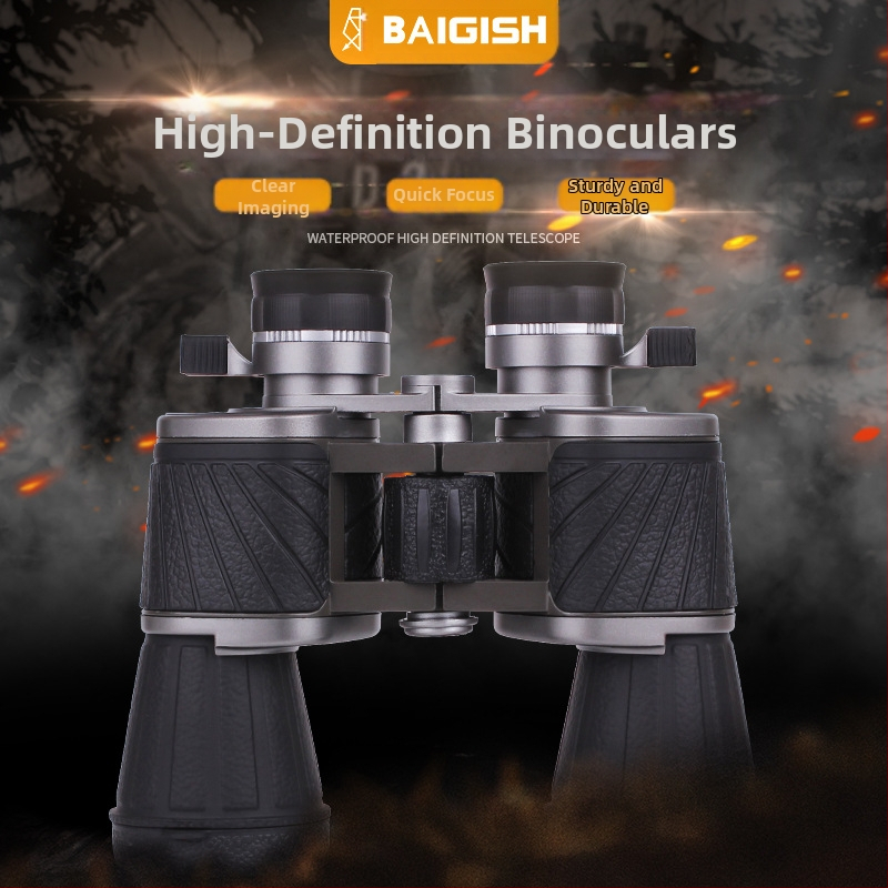 Beigoss teleskoop kahetooniline 10X50CR topelttoruga suure võimsusega HD kontsertreisidele, õues kasutamiseks hämaras öiseks nägemiseks