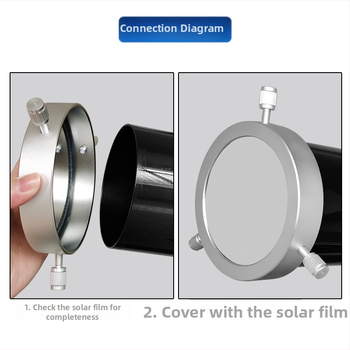 Datysoni astronoomilise teleskoobi lisatarvikud 144-170mm da Tai Sen päikesekiirega objektiivi kate 5P9851F