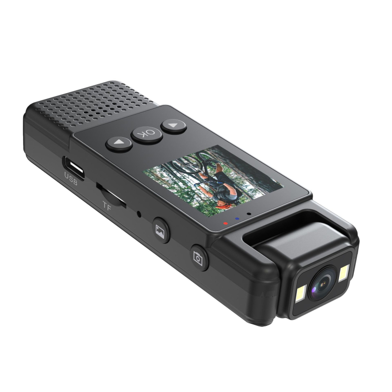 L12 ekraaniga HD FHD kaameraga infrapuna öise nägemisega kaamera DV objektiiviga pööratav välistingimustes jalgrattasõiduks mõeldud spordikaamera