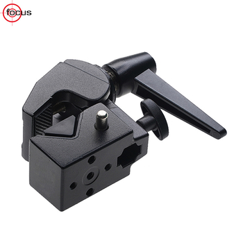 Focus fotovarustuse lisatarvikud kaamera kinnitusklamber pan-tilt universaalne klamber C-tüüpi lauaklamber hawkmouth U-tüüpi võimas klamber