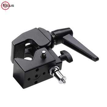 Focus fotovarustuse lisatarvikud kaamera kinnitusklamber pan-tilt universaalne klamber C-tüüpi lauaklamber hawkmouth U-tüüpi võimas klamber