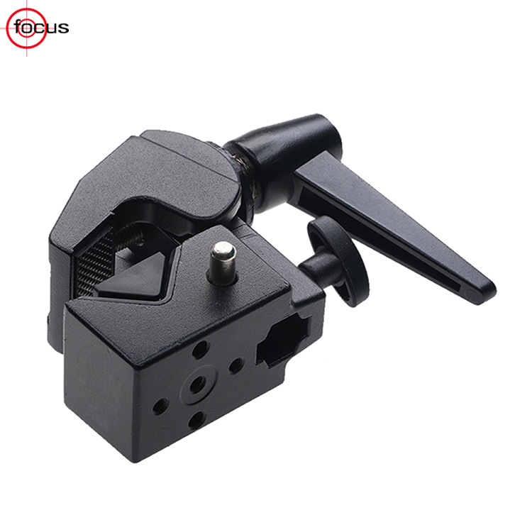 Focus fotovarustuse lisatarvikud kaamera kinnitusklamber pan-tilt universaalne klamber C-tüüpi lauaklamber hawkmouth U-tüüpi võimas klamber