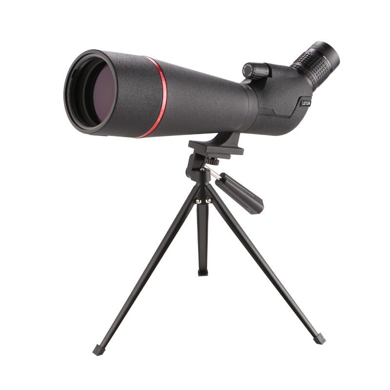 25-75x80 monokulinis ED teleskopas. Galingas HD naktinis matymas esant silpnam apšvietimui. Profesionali fotografija. Mėnulio stebėjimas. Paukščių veidrodis.