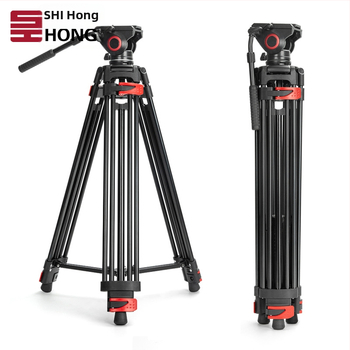 Shihong/Shihong profesionāls statīva kameras kronšteins SLR mikro vienas kameras fotografēšanai no alumīnija