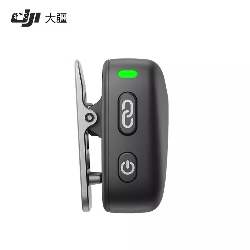 Dji Mic Mini Transmitter, мини безжичен микрофон за намаляване на шума, лавалиер, микрофон за влогове на живо, интервюта, радио