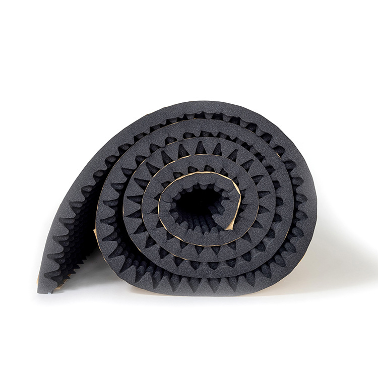 Kempinės gamintojo didmeninė prekyba pritaikyta garsą izoliuojančia ir garsą sugeriančia kempine, smūgiams atsparia vienpuse lipnia siena, garsą sugeriančia kempine