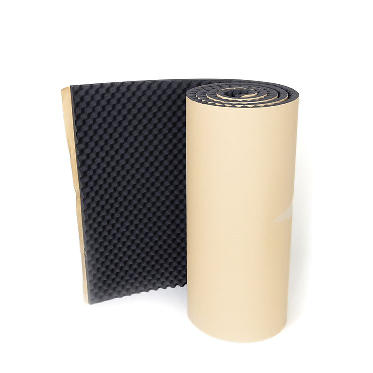 Kempinės gamintojo didmeninė prekyba pritaikyta garsą izoliuojančia ir garsą sugeriančia kempine, smūgiams atsparia vienpuse lipnia siena, garsą sugeriančia kempine