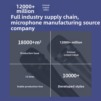Kohandatud Ksm8 professionaalne lavaline juhtmega mikrofon arvuti koduinstrumentide salvestamiseks dünaamiline mikrofon
