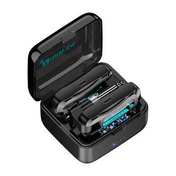 Laadimiskastiga kitarri traadita saatja heli traadita transiiver elektrilise muusikariista traadita edastustransiiver WS-M