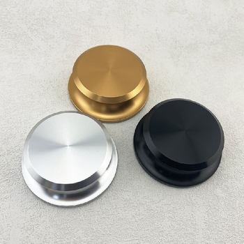 Täisalumiiniumist professionaalne lööke neelav plaadirõhu summutav fonograaf LP vinüülplaadimängija plaadi summutav löökanoodoksüdatsioon