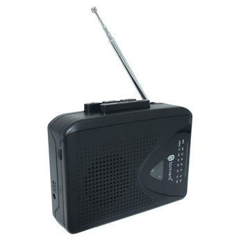 Nostalgiline stereokassettmängija, FM/AM-raadio välise kõlariga