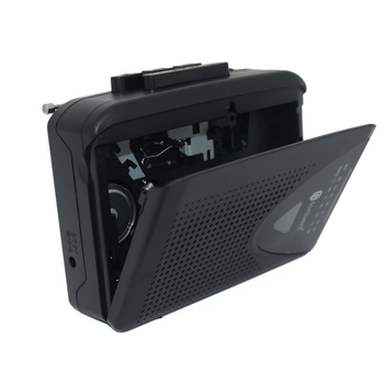 Nostalgiline stereokassettmängija, FM/AM-raadio välise kõlariga