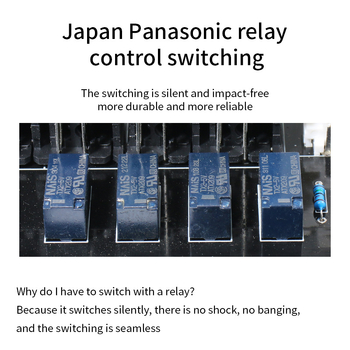 4 sisendit-1 väljundit või 1 sisendit-4 väljundit kaherežiimiline stereoheli signaalilüliti