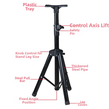 Lühike põrandakolmnurkne kõlariklamber väikese suurusega kõlariklamber lühikese lava KTV statiivi hulgimüügitootjad