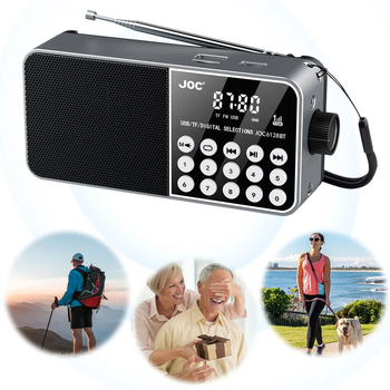 Kaasaskantav FM Bluetooth-raadio LED-digiekraaniga, toetab TF-kaarti, MP3-mängijat, USB/TF-i