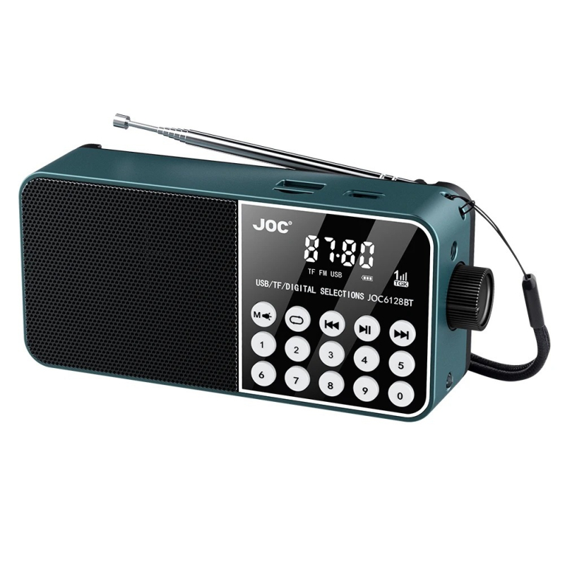 Kaasaskantav FM Bluetooth-raadio LED-digiekraaniga, toetab TF-kaarti, MP3-mängijat, USB/TF-i