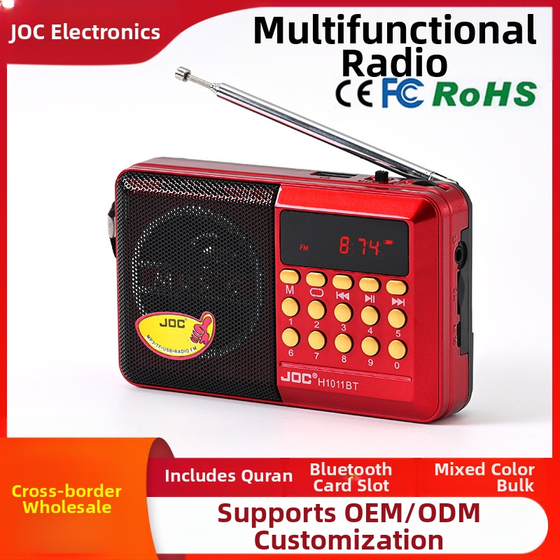 Piiriülene hulgimüügi FM-raadiokaardi kõlarite multifunktsionaalne kaasaskantav mitme sagedusribaga raadio tootja