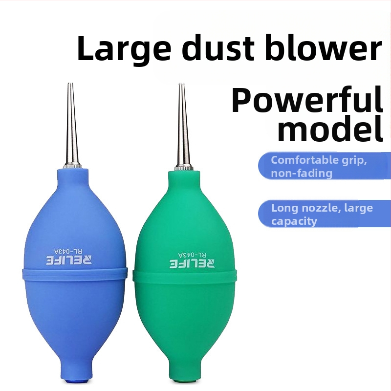 Võimas suur kaamera puhastusõhuga puhuv objektiiv ühesuunaline õhuvõtuvõtt kõrvapesupall puhuv õhupalli nahk Tiger võimas tolmukoguja