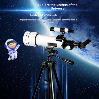 Gamintojo didmeninė prekyba 40070 astronominiu teleskopu, profesionaliu žvaigždžių stebėjimu, didelio didinimo, didelio skersmens, vaikų apšvietimo, lauko, su apsauga nuo drebėjimo