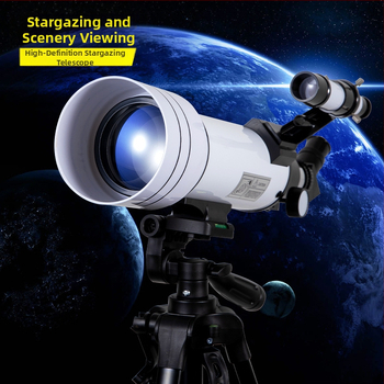 Gamintojo didmeninė prekyba 40070 astronominiu teleskopu, profesionaliu žvaigždžių stebėjimu, didelio didinimo, didelio skersmens, vaikų apšvietimo, lauko, su apsauga nuo drebėjimo