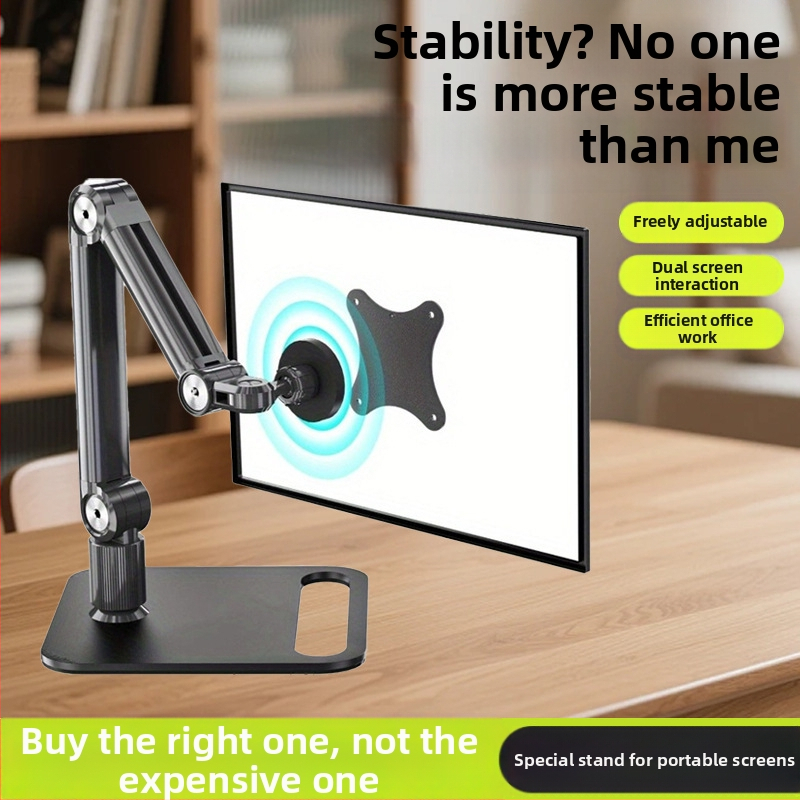 4,7–18,5 colių ekrano nešiojamas monitoriaus stovas „Vesa“ monitoriaus stovas planšetinio kompiuterio stovas