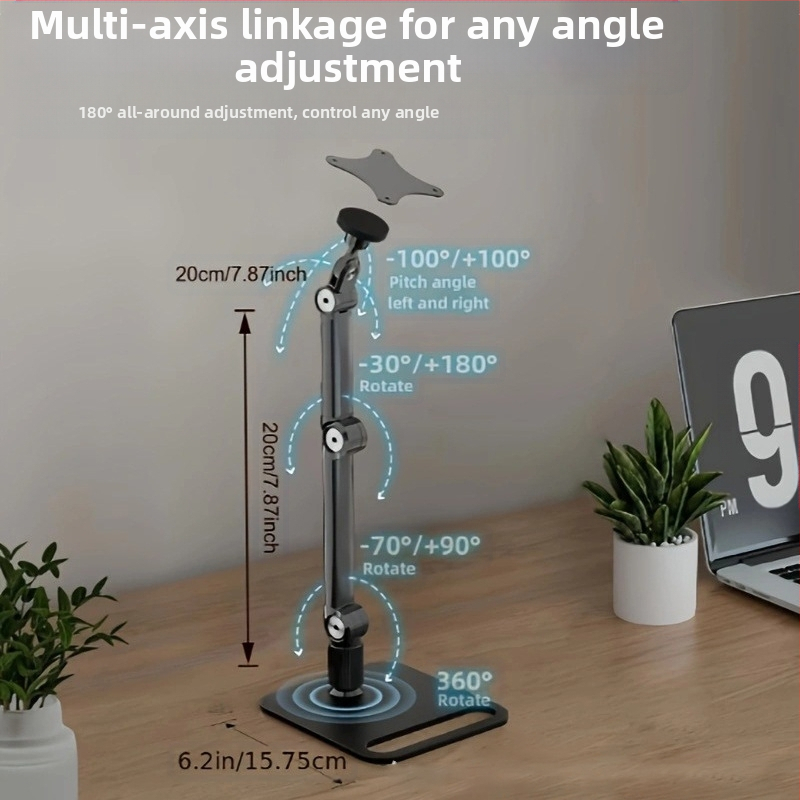 Преносима стойка за монитор с екран 4.7-18.5 инча, стойка за монитор Vesa, стойка за таблет