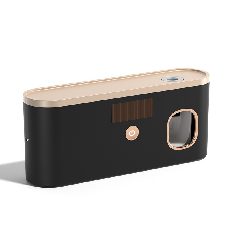 Populiarus UV dezinfekavimo dantų šepetėlių sterilizatorius be perforavimo belaidžio įkrovimo sterilizavimo dantų šepetėlių laikiklis dantų šepetėlių laikymo lentynėlė