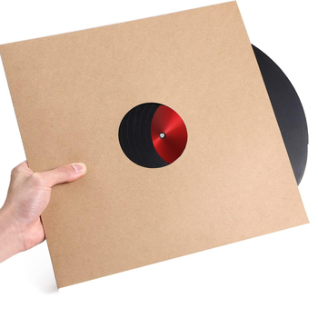 Kraftpopierinis maišelis, vokų dėžutė, dokumentų spausdinimo fabrikas, rudas įrašų vidinis dėžutės plokščia juoda plėvelė, kompaktinių diskų apsauginis dangtelis