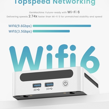 GenMachine Ruilong R3-4300U/5300U Επαγγελματικός Οικιακός Υπολογιστής MINI PC