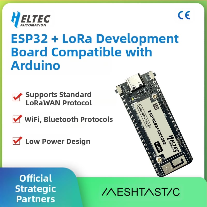 Безжичен стик Lite, съвместим с Arduino, ESP32, LoRaWAN протокол, WIFI, Bluetooth