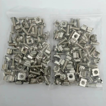 M5M6 korpuso specialus kryžiažodis Universal Square kortelės sagties veržlė laidų kabelių valdymas stelažas serverio keitiklis varžtas